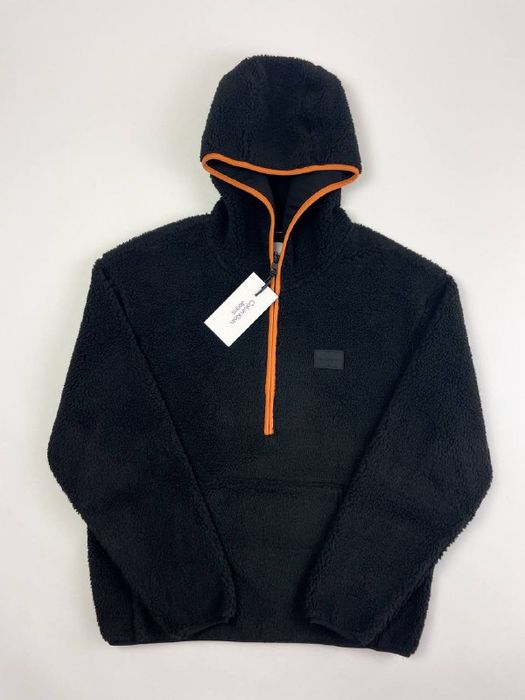 Оригінал! Худі Calvin Klein Sherpa (чорне) (S) Нове з бірками!