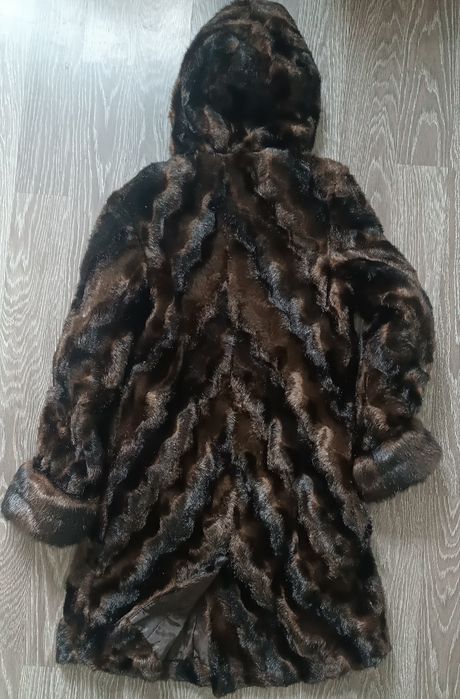 Шуба женская экомех