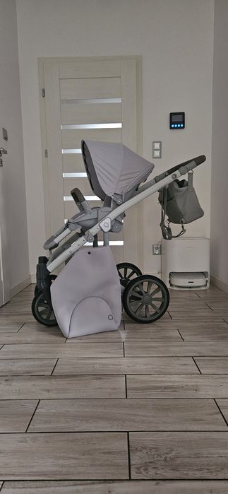 Wózek Anex M-type 2w1 lub 4w1 z bazą obrotową 360 i Maxi Cosi Coral