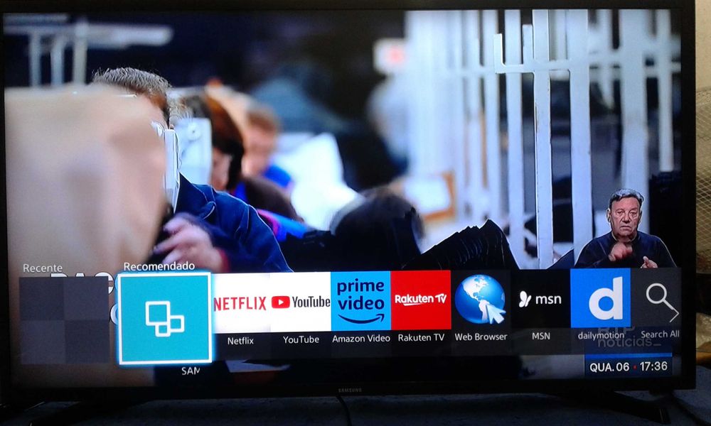 Vendo Smart Tv Led Samsung de 40 polegadas