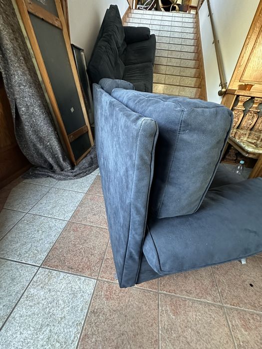 Ligne Roset sofa alcantara