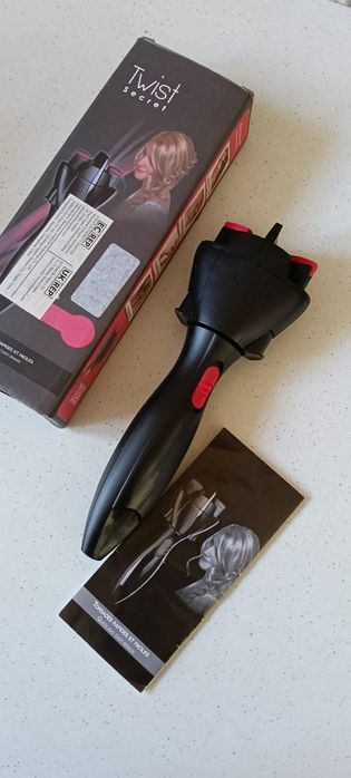 Twist Secret, zaplatarka do warkoczyków, lokówka, nowa