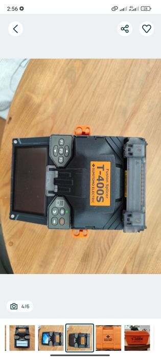 Máquina de fibra Sumitomo T400s