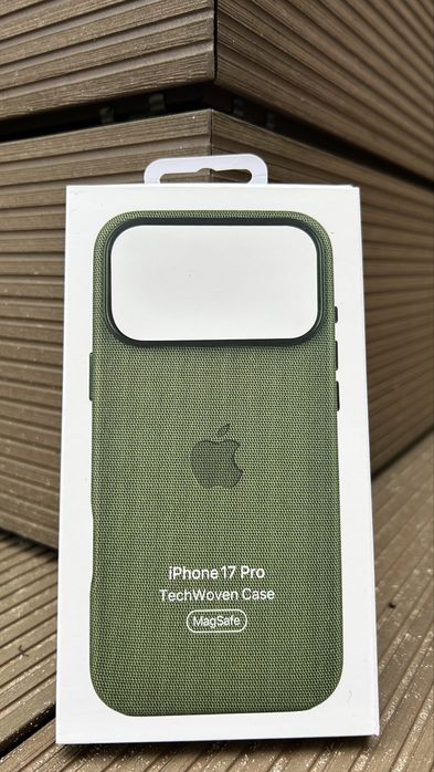 Etui z tkaniny TechWoven z MagSafe do iPhone’a 17 Pro Green(Zielony)