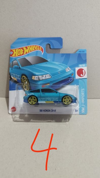 Hot Wheels em caixa