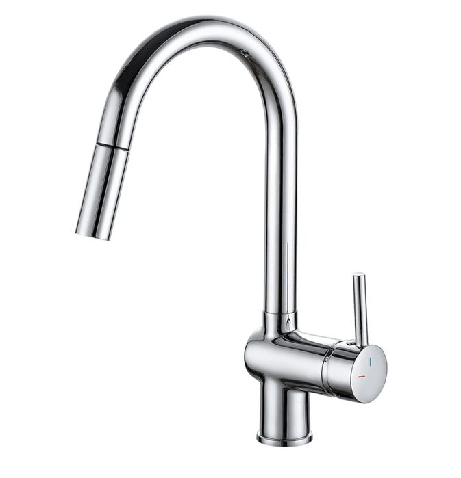 Conjunto Cozinha: Torneira c/ Chuveiro + Lava-loiça Inox 45cm (Novo)