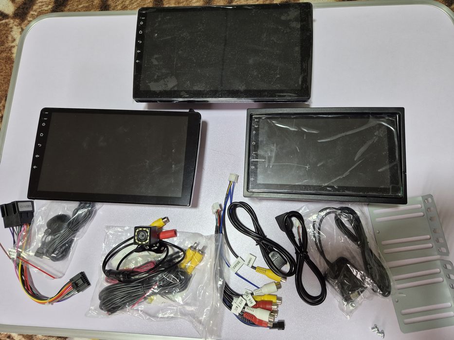 Автомагнітола android 7"9"10" 4/64Gb+камера Carplay Android Auto