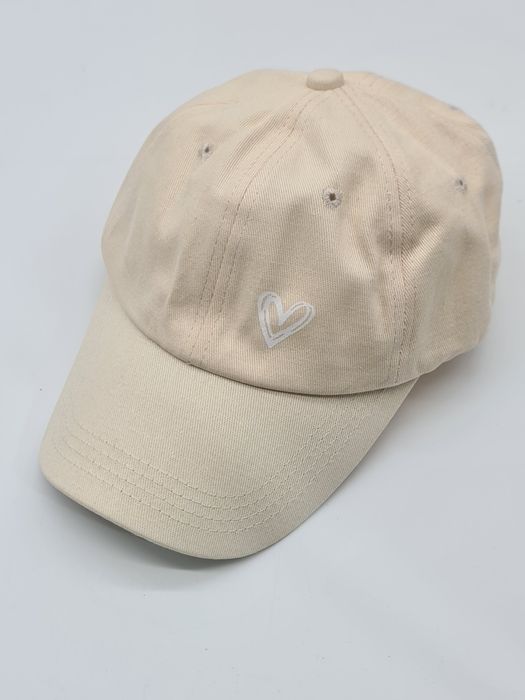 Boné beje para criança - novo