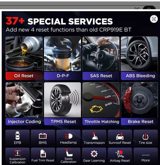 launch x431 crp919e bt tester diagnostyczny jezyk polski aktualizacja