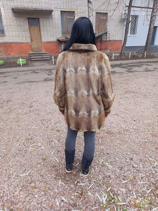 Продам шуба із лоскутків норки