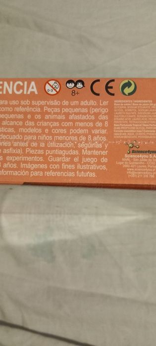 Jogo sabonetes Science4you