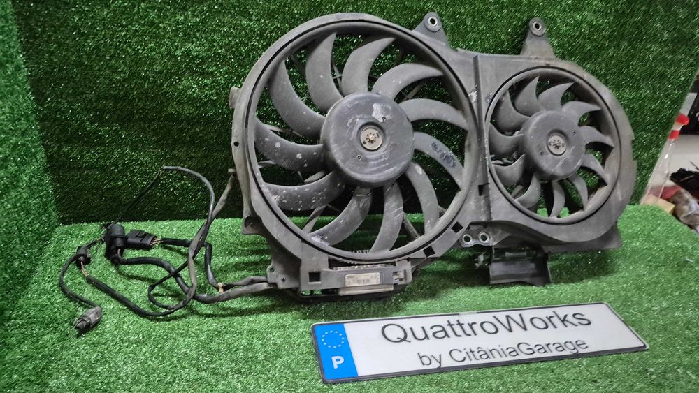 Eletroventilador Radiador Termoventilador Original Audi A4 B6 B7 Seat Exeo Valeo Ref. 8E0121205AB