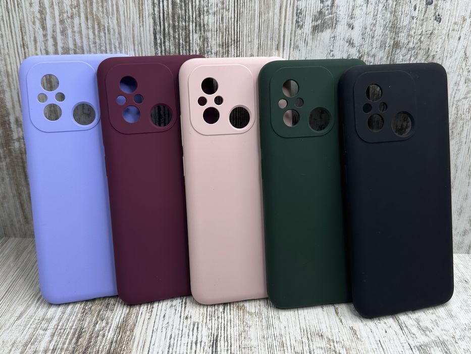 Чехол софттач Silicone Case на Xiaomi Redmi 12C/ 10C/ Poco C40 Чохол