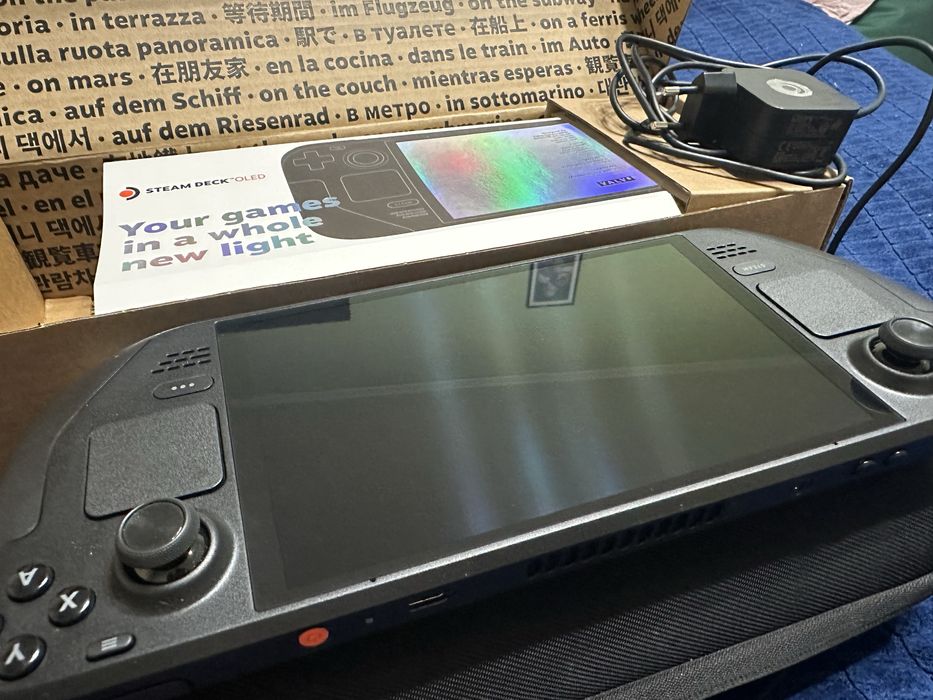 Steam deck oled 512 gb поіхала