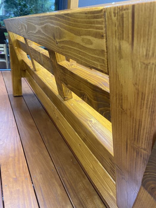 Drewniana SOFA 3os . Mozliwy zestaw