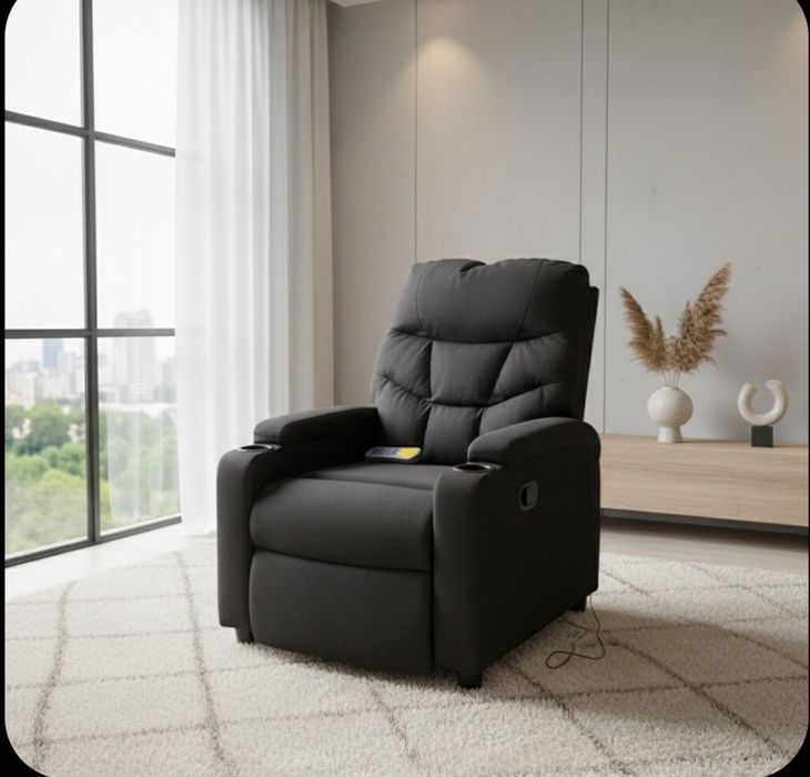 Sofá  reclinável  com massagens