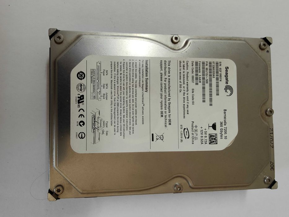 Disco Seagate Barracuda 360GB