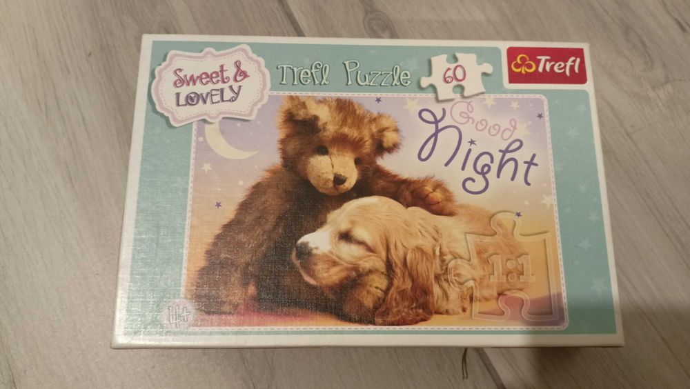 Zestaw 4x Puzzle dziecięce, 4+