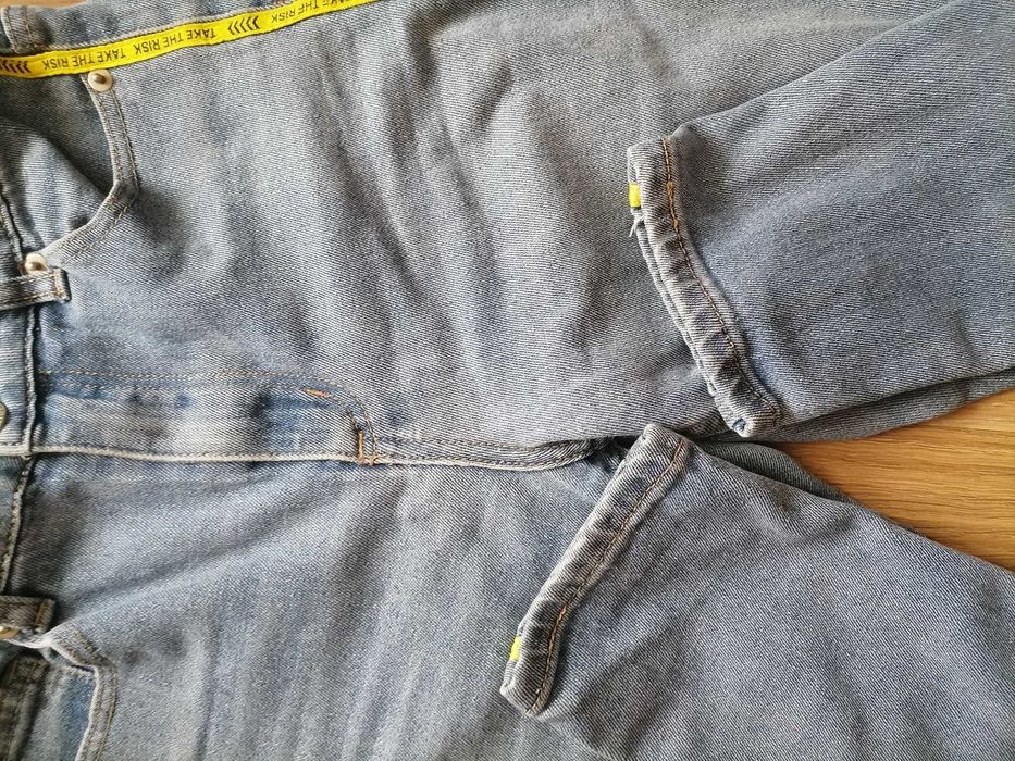 Spodnie jeansowe cropp xs