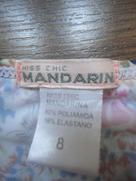 TAM.8A - Miss Chic MANDARINA biquini