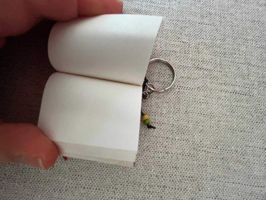 Porta-chaves + Mini Caderno Artesanal da Guatemala