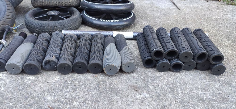 Руль xiaomi, мотор колеса 6.5 350W,гріпси і тд.