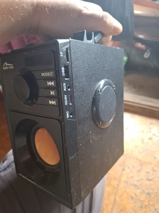 Głośnik kolumna przenośna 800W SD bluetooth USB C