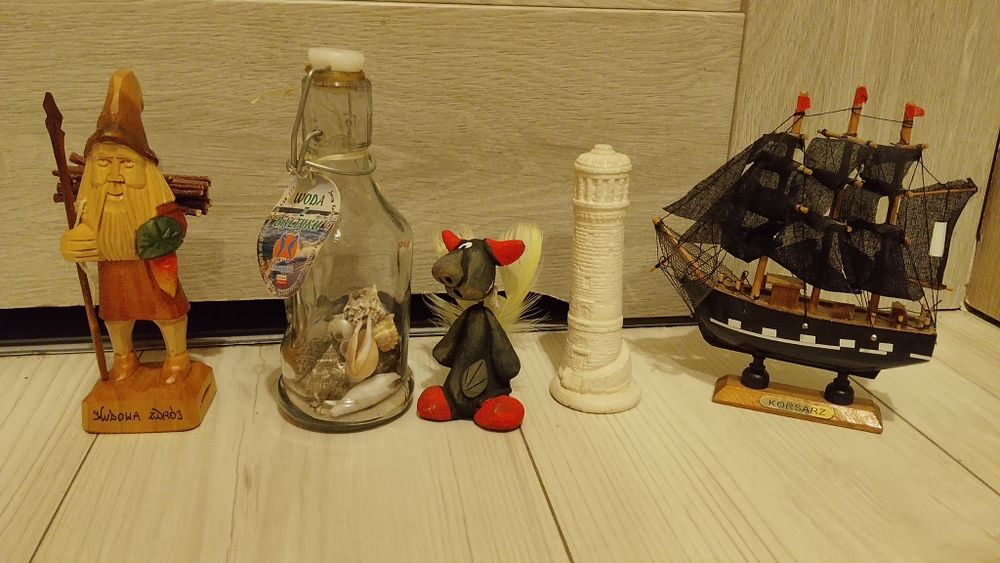 Zestaw pamiątek 5szt