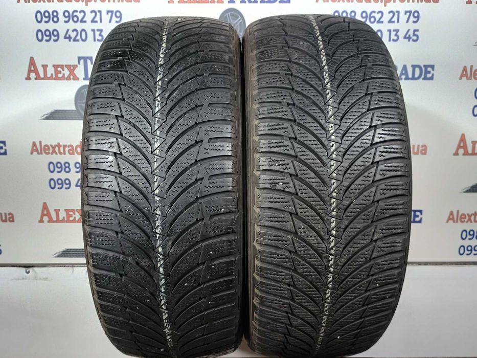 2 шт. 215/55 R16 Nexen WinGuard Snow G WH2 зимові шини б/у, протектор 6 мм