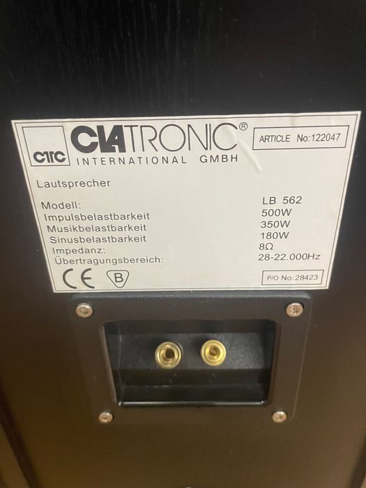 Głośniki Clatronic LB 562
