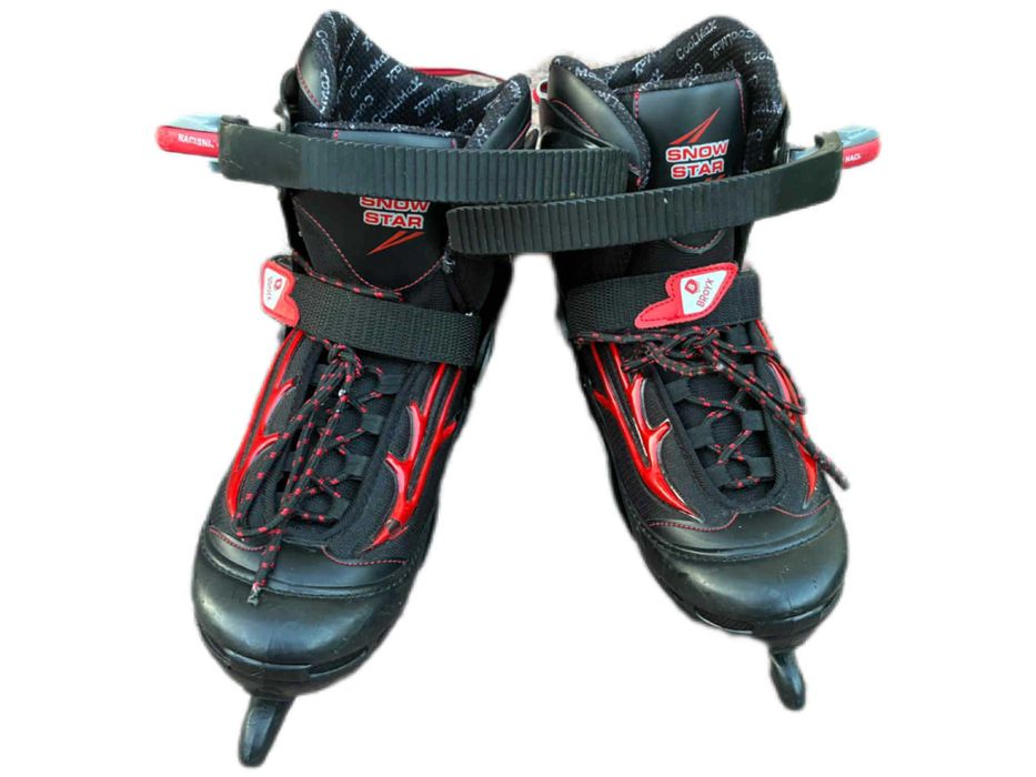 Łyżwy rekreacyjne Snow Star – rozmiar 34–37, regulowane