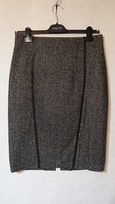 Женская теплая юбка Elegans 48 50 52 шерсть тепла спідниця осінь зима