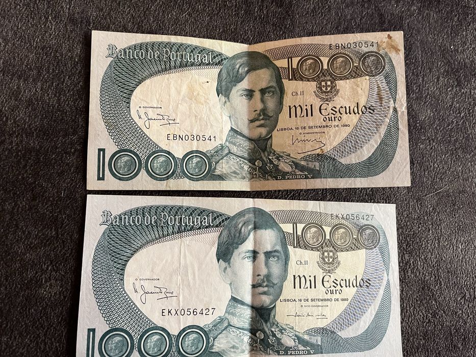Notas de 1000 escudos