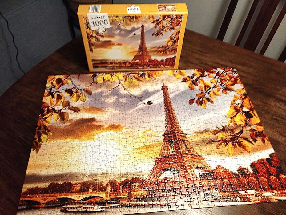 Kompletne puzzle marki Innovakids - Paryż, 1000 elementów