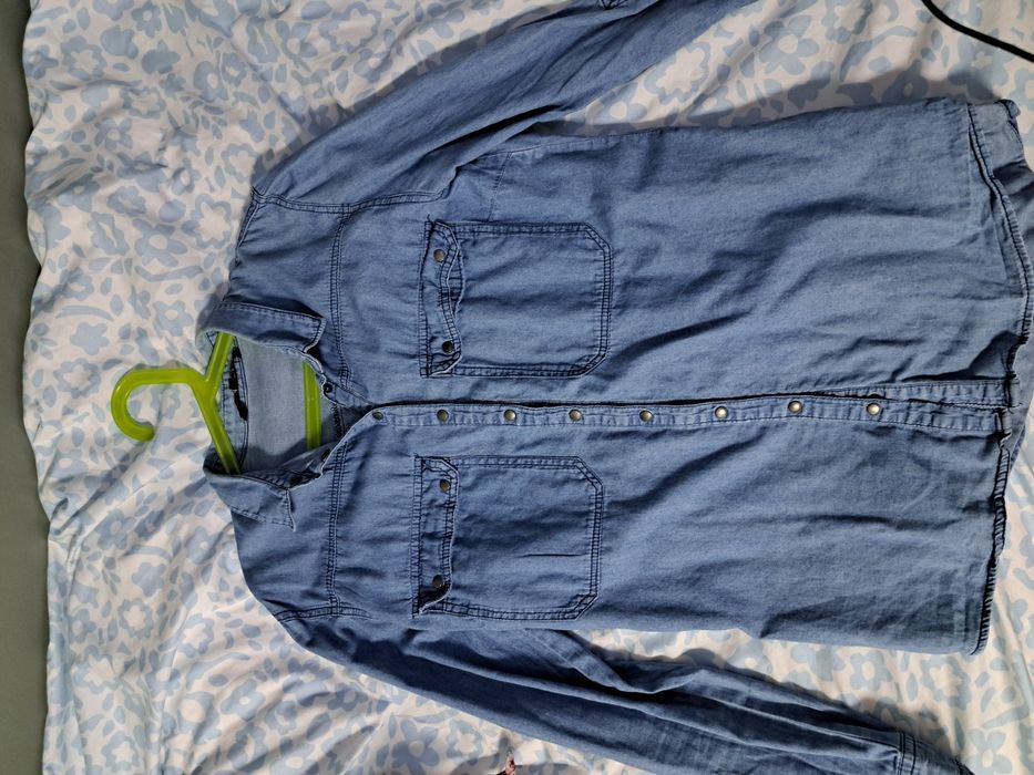Koszula w stylu jeansowym