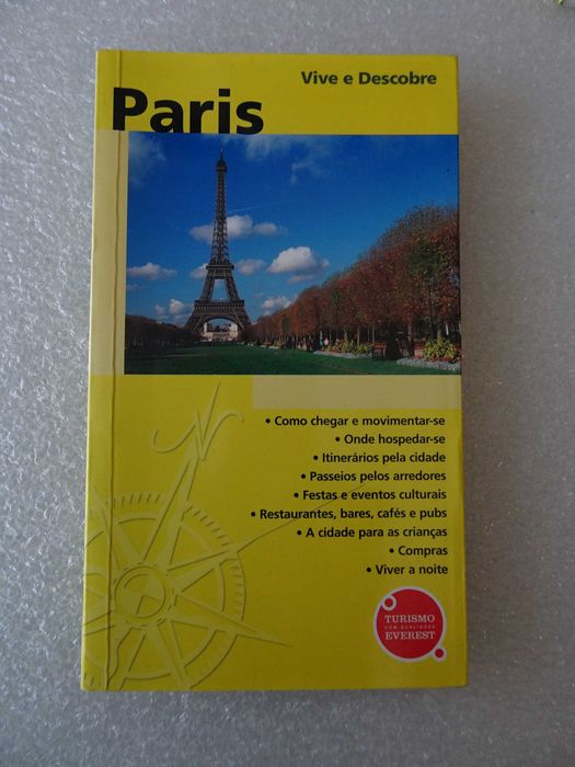 Livro Guia Turístico Guia de viagem - Paris
