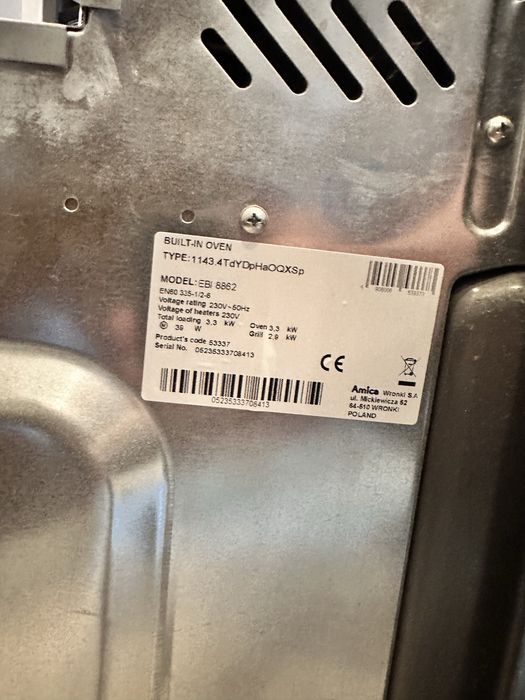 Piekarnik elektryczny Amica