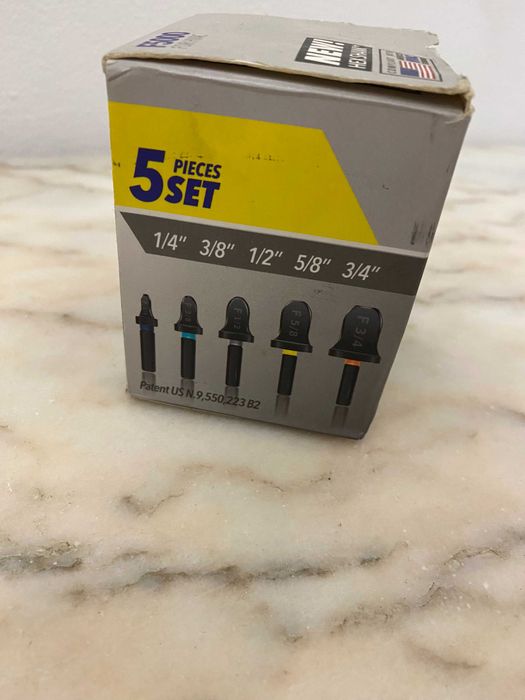 Kit De Abocardar AVAC/R Para Aparafusadora Spin Tools