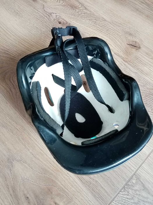 Kask rowerowy na hulajnogę rolki roz S - 52 cm
