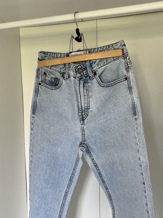 Calças de ganga Stradivarius cintura alta