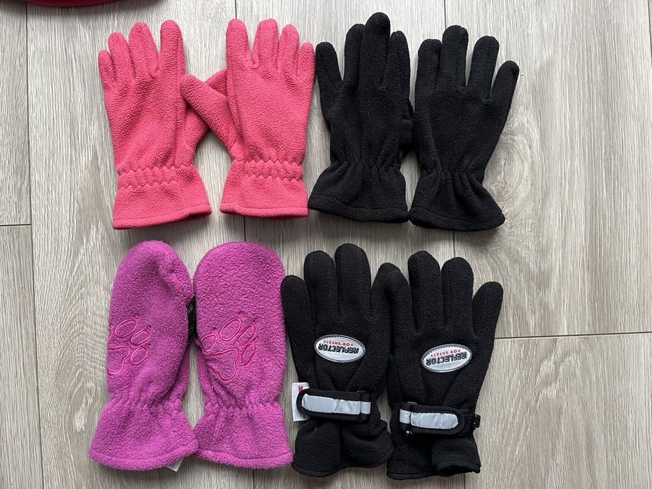 Рукавички краги флісові рукавиці