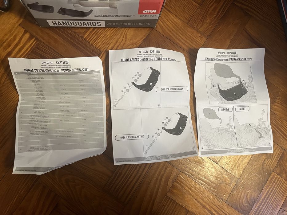 Givi Handguard HP1192B