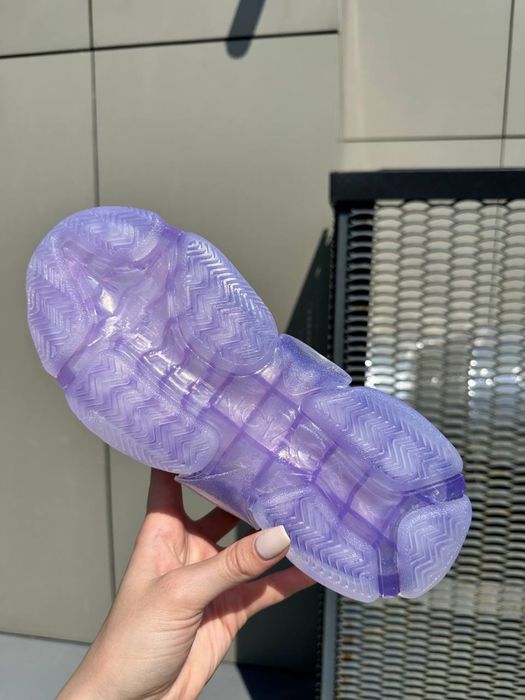 Buty Balenciaga Triple S clear sole violet