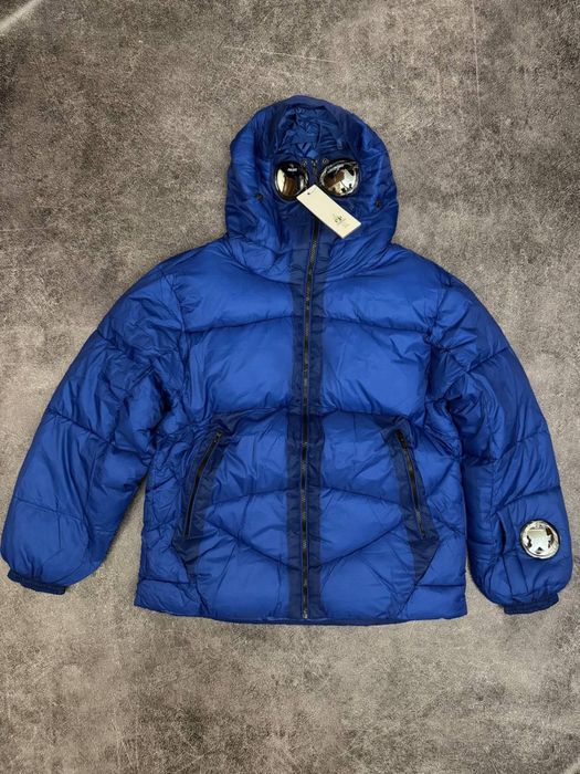 Куртка cp company x palace пуховик puffer jacket
