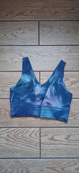 Niebieski# granatowy biustonosz sportowy 4F r. M