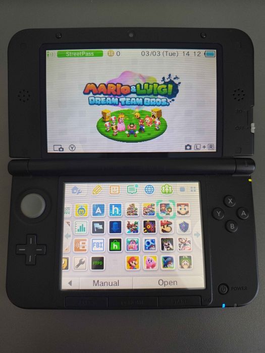 Konsola Nintendo 3DS XL Blue CFW Luma