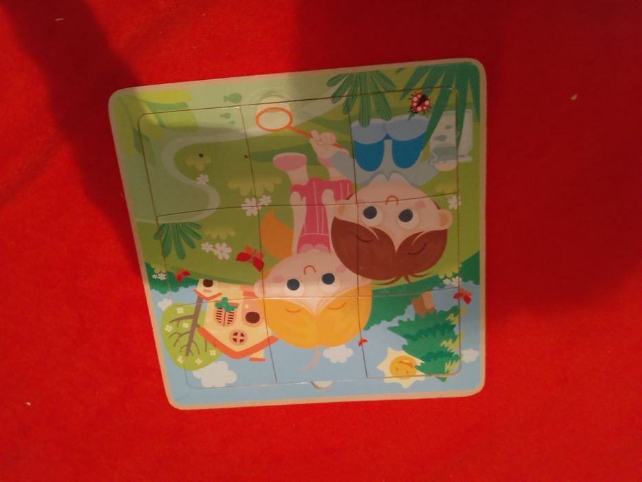 Puzzle drewniane 4 pory roku