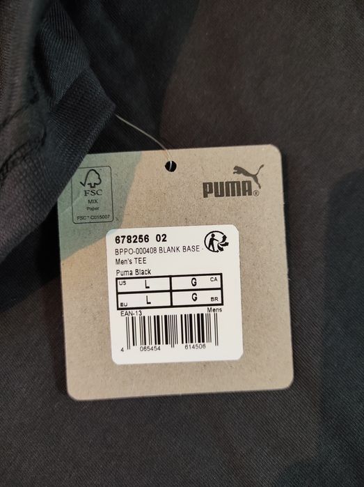 L Puma чоловіча оригінальна футболка