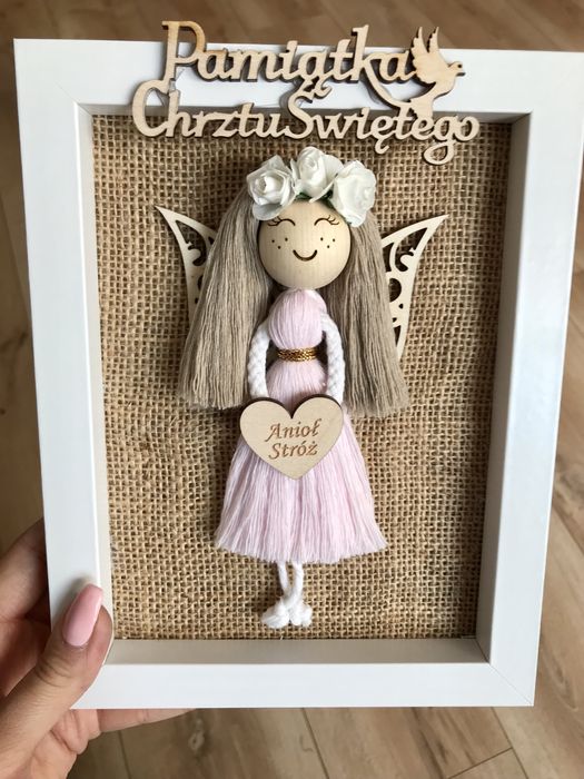 Pamiątka Chrztu Świętego Anioł Stróż