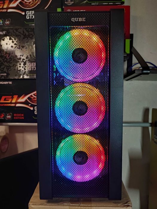 Ігровий комп'ютер intel I5 8500 6X Cores 4.1GHZ, GTX1070 8GB, 16GB DDR4 SSD 250GB+1TB, 600W Gaming PC